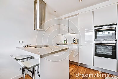 Little kitchen design Stock Photo