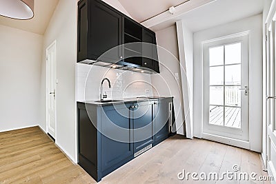 Little kitchen island Stock Photo