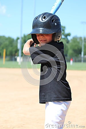 Little Leaguer Stock Photo