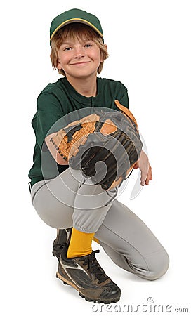 Little Leaguer Stock Photo