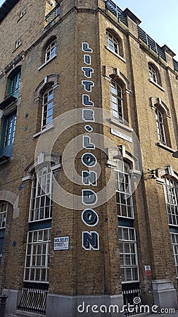 Little London building Editorial Stock Photo