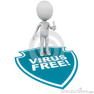 Virus free Stock Photo