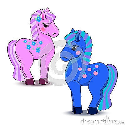 Little pony Vector Illustration