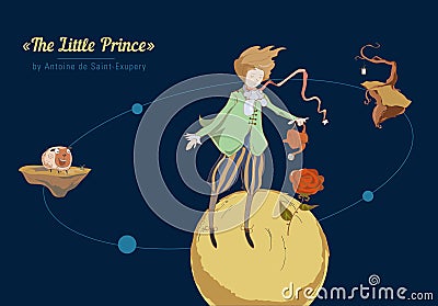 The little prince Stock Photo