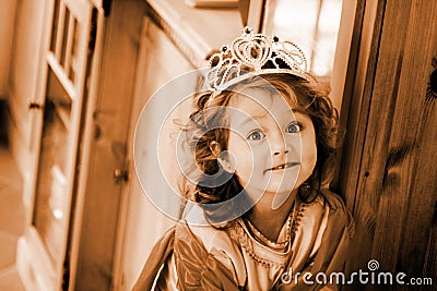 Little princess Stock Photo