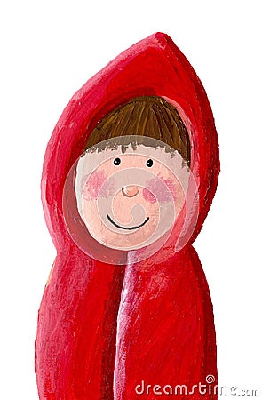 Little red riding hood Cartoon Illustration