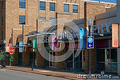 Museum of Discovery in downtown Little Rock, Arkansas, USA. Editorial Stock Photo