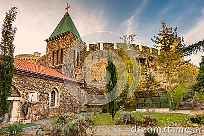 Little Rose Church Ruzica Church in the Belgrade Fortress in Belgrade, Serbia Stock Photo