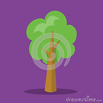 LITTLE SQUIRREL TREE 10 Vector Illustration