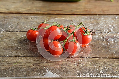 Little tomato Stock Photo