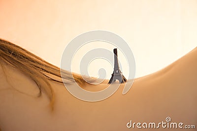 The little Tour Eiffel Stock Photo