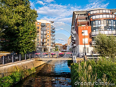 Kingston upon Thames town in London Stock Photo