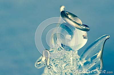 Little vitreous angel Stock Photo