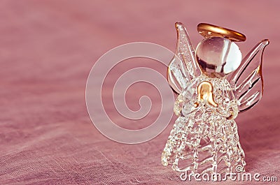 Little vitreous angel Stock Photo