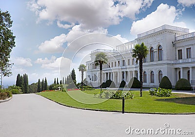 Livadia Palace Stock Photo