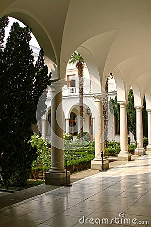 Livadia Palace Stock Photo