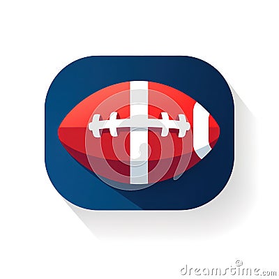 Live Football streaming Icon, Badge, Button for broadcasting. application or online football stream. Stock Photo