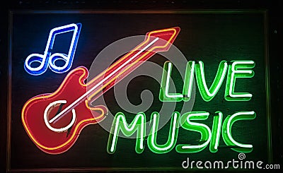 Live music Stock Photo