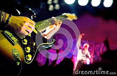 Live music background Stock Photo