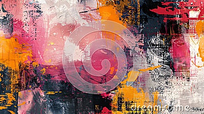 Lively abstract background featuring dynamic compositions of colorful abstracts and rich textures for artistic flair Stock Photo