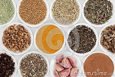 Liver Detox Foods Stock Photo