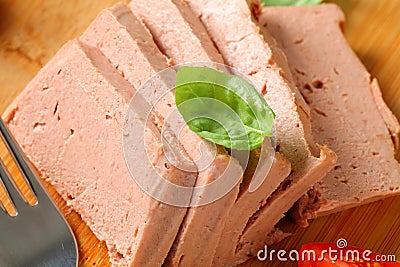 Liver pate Stock Photo