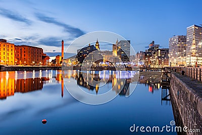 Liverpool Albert dock England Uk Stock Photo