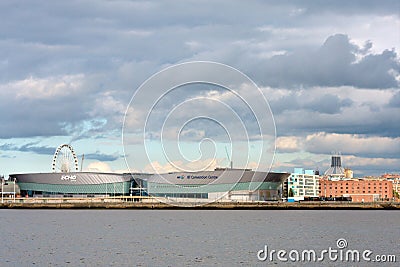 Liverpool City Skyline Editorial Stock Photo