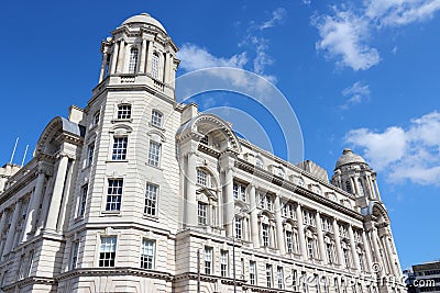 Liverpool - Pier Head Stock Photo