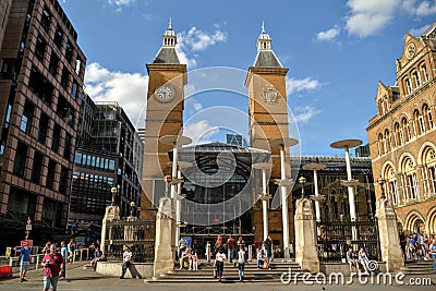 Liverpool Street station London Editorial Stock Photo