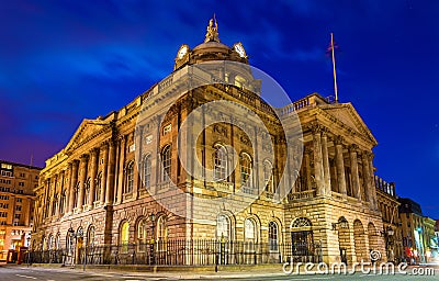 Liverpool Town Hall in the evening Stock Photo