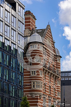 White Star building in Liverpool, England on July 14, 2021 Editorial Stock Photo