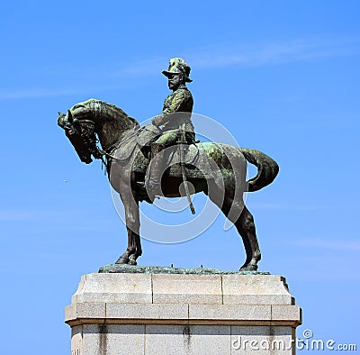 Edward VII,” by Sir William Goscombe John, 1860-1952. Editorial Stock Photo