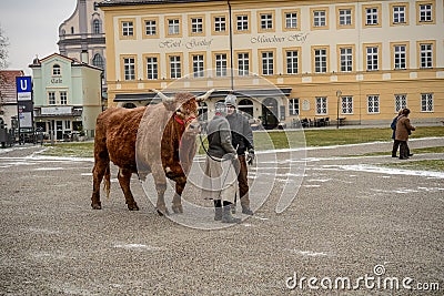 Annual Farmers` Peregrination Editorial Stock Photo