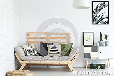 Living room decor Stock Photo