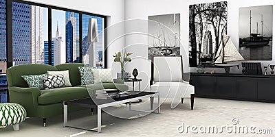 Living-room Stock Photo