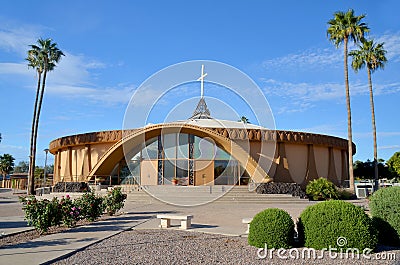 Living Word Bible Fellowship Church Editorial Stock Photo