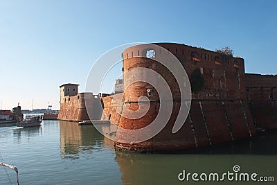 Livorno castle Stock Photo