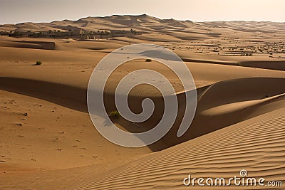 Liwa Desert, Abu Dhabi Stock Photo