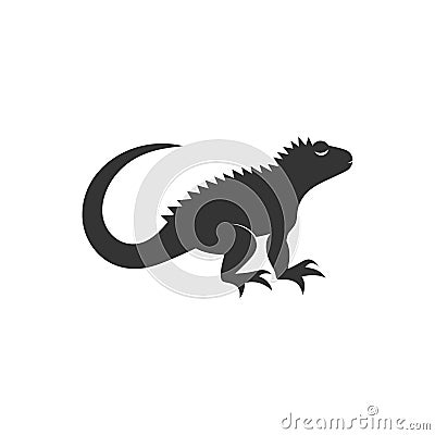 Lizard icon Vector Illustration
