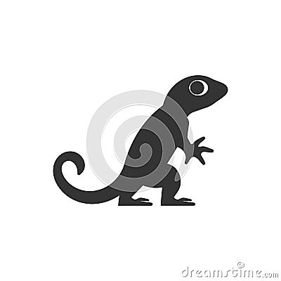 Lizard icon Vector Illustration
