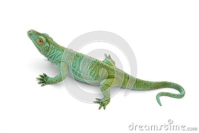 Lizard toy Stock Photo