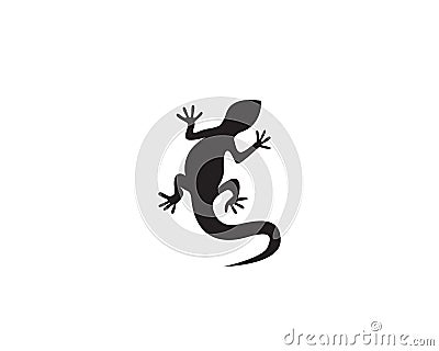 Lizard vector icon logo and symbols template Vector Illustration