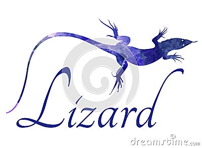 Lizard vector image Vector Illustration