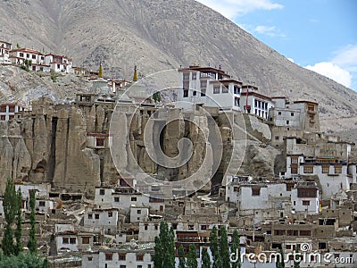 Llamayuru, Tibetan temple Stock Photo