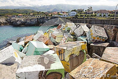 Llanes, Spain Editorial Stock Photo