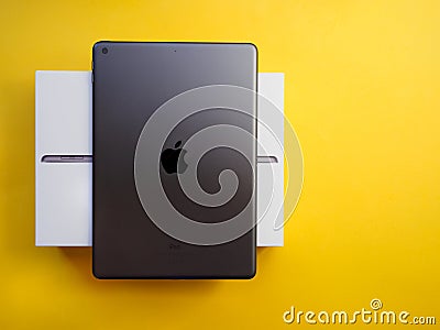Lleida, Spain - February 28, 2023 : iPad Pro a new version of Apple's tablet Editorial Stock Photo