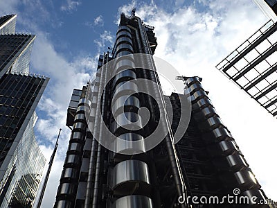 Lloyds Building London Stock Photo