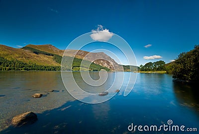 Llyn Cwellyn Stock Photo