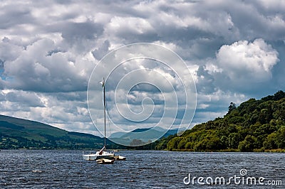 Llyn Tegid Stock Photo